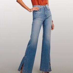 Ramy Brook Tyra High Rise Split Hem Flare